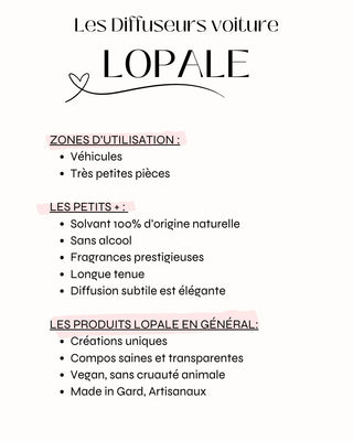 Diffuseur de parfum voiture - Bulle Nacrée